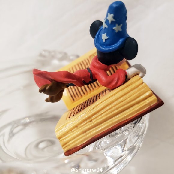 Disney Mickey's Magic Adventure Fantasia Crystal Whirlpool Sculpture - Picture 9 of 17